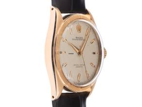 Thumbnail von Rolex Oyster Perpetual 34 Ref.6085 1962 original Box sehr gut Vintage