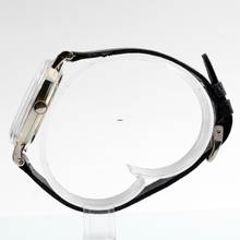 Thumbnail von Jaeger-LeCoultre Mysterious by Vacheron Constantin Factory baguette diamonds black dial white gold 14KT