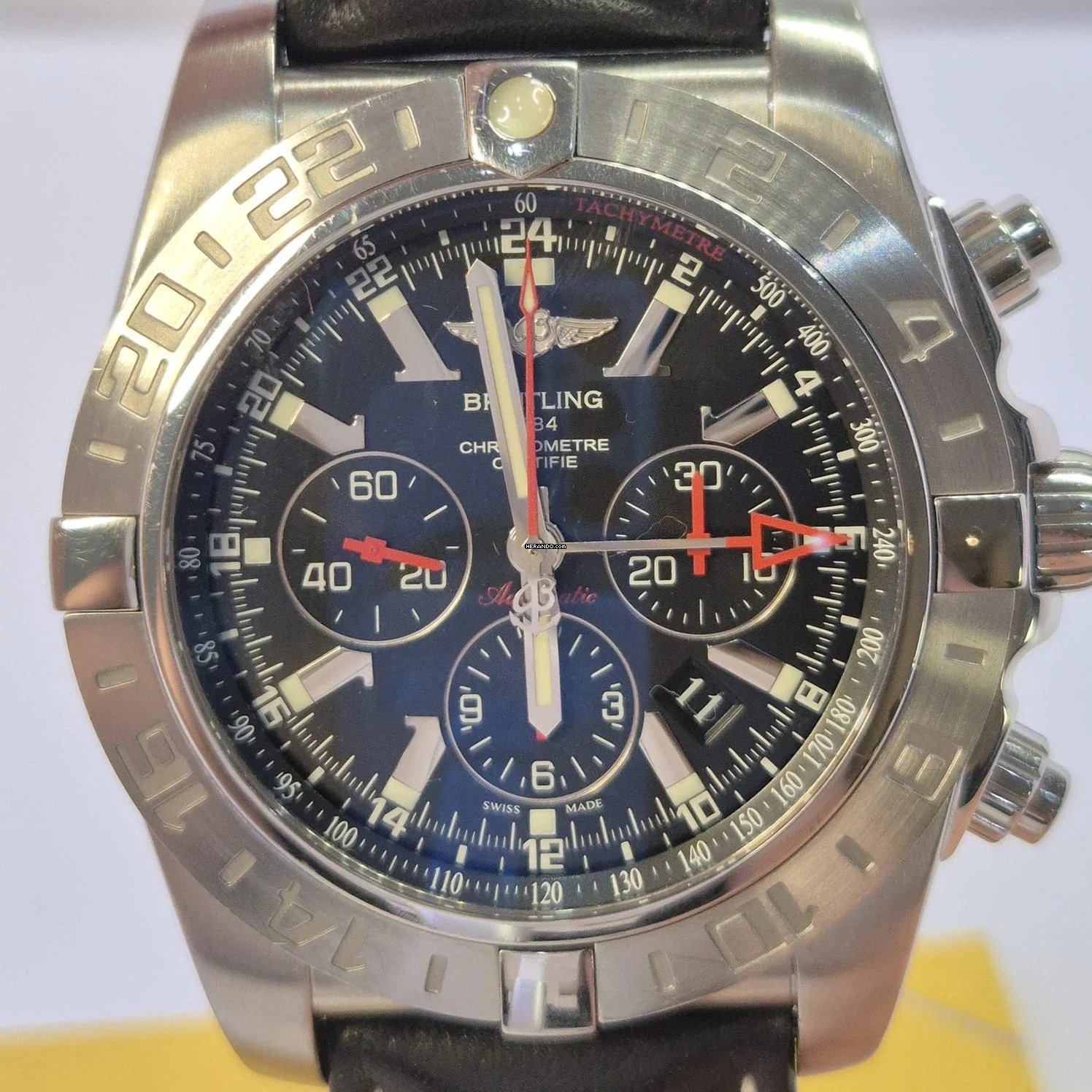 Breitling Chronomat GMT Limited Edition In House Movement 47mm Automático Completo