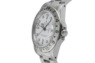 Thumbnail von Rolex Explorer II Edelstahl Automatik Herrenuhr Ref. 16570 B&P 2000 LC 100