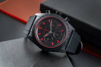 Thumbnail von Tudor Fastrider Black Shield Chronograph Automatik Stahl Ref. 42000CR B&P 2014