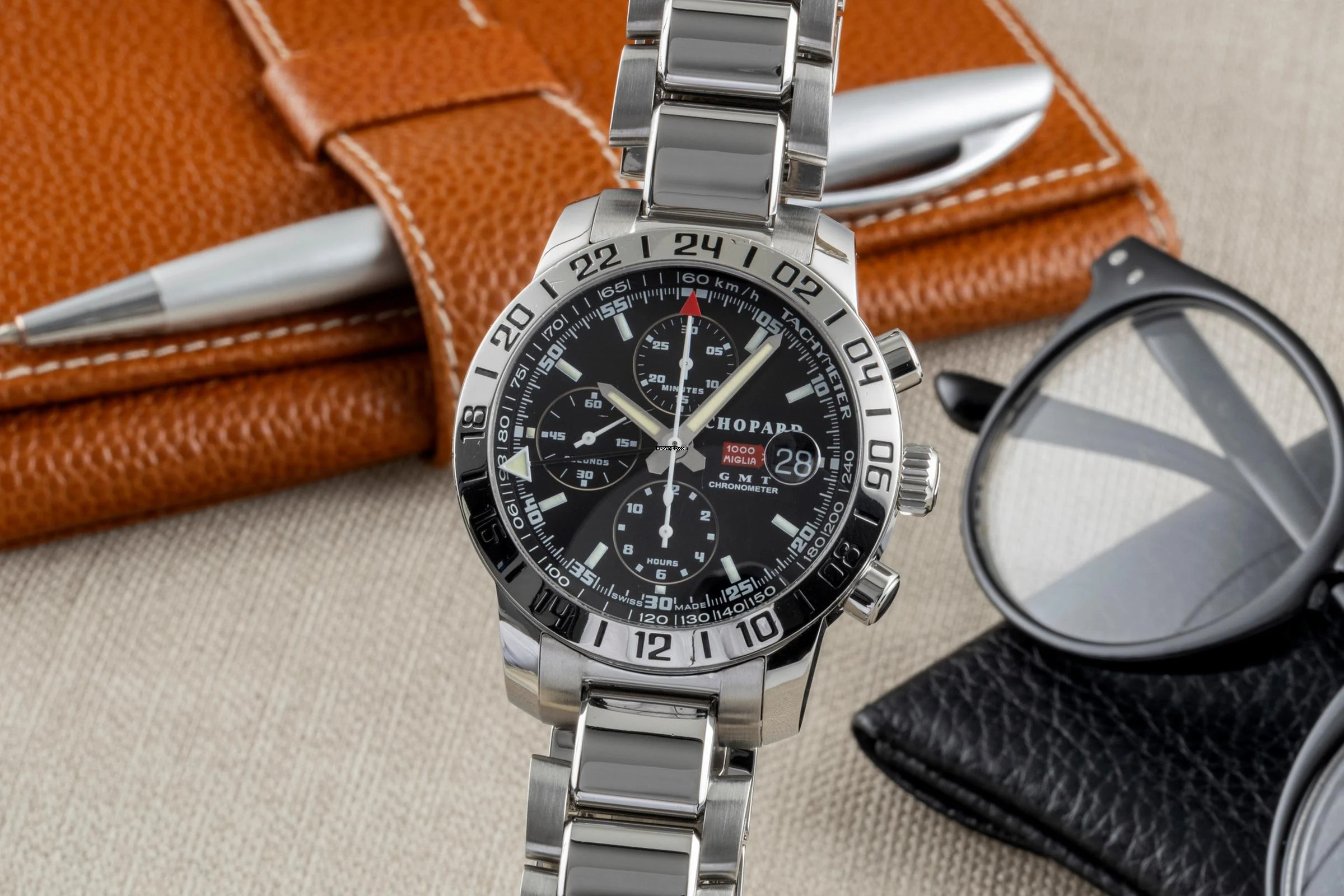 Chopard Mille Miglia GMT Chronograph Automatik Stahl Ref. 8992