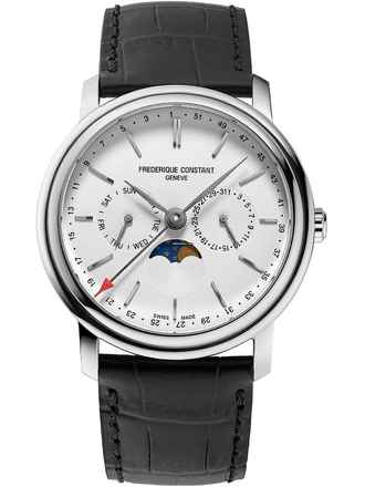  Frederique Constant Classics Business Timer FC-270SW4P26 Classics Businesstimer Moonphase Herrenuhr 