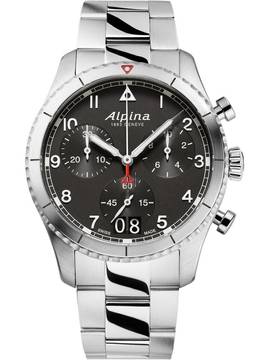  Alpina Startimer Pilot AL-372BW4S26B Startimer Pilot Herrenuhr 
