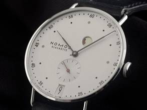 Thumbnail von NOMOS Metro Datum Gangreserve Glashütte Metro Date Ref.1101 2025 Full Set Neu Metro Date Gangreserve