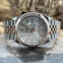 Thumbnail von Rolex Datejust 36 Datejust 36 Palm Dial - FULLSET 2022 - Ref. 126201 sticker on caseback
