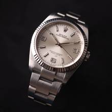 Thumbnail von Rolex Oyster Perpetual 36 Silver Dial Fluted
