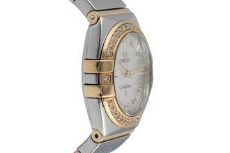 Thumbnail von Omega Constellation Quartz Stahl/Rotgold MOP Diamanten Ref.123.25.24.60.55.006