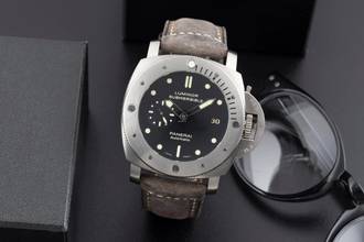 Thumbnail von Panerai Luminor Submersible 1950 3 Days Automatic Titan Ref. PAM00305 B&P 2013