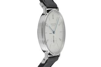 Thumbnail von NOMOS Tangente Glashütte Tangente Edelstahl Handaufzug Herrenuhr Ref. 101 Box & Papiere