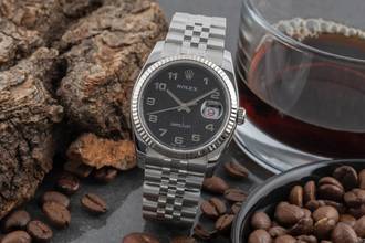 Thumbnail von Rolex Datejust 36 Computer Dial Stahl / Weissgold Oyster Ref. 116234 B&P 2007