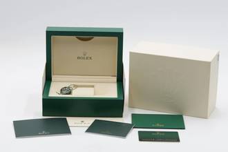 Thumbnail von Rolex Oyster Perpetual 41 Green Dial Stahl Automatik Ref: 124300 B&P 2024