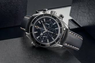 Thumbnail von Omega Seamaster Planet Ocean Chronograph Stahl Automatik Ref. 222.32.38.50.01.001 B&P