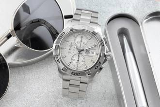 Thumbnail von TAG Heuer Aquaracer 300M Chronograph Automatik Stahl Ref. CAP2111.BA0833 B&P 2016