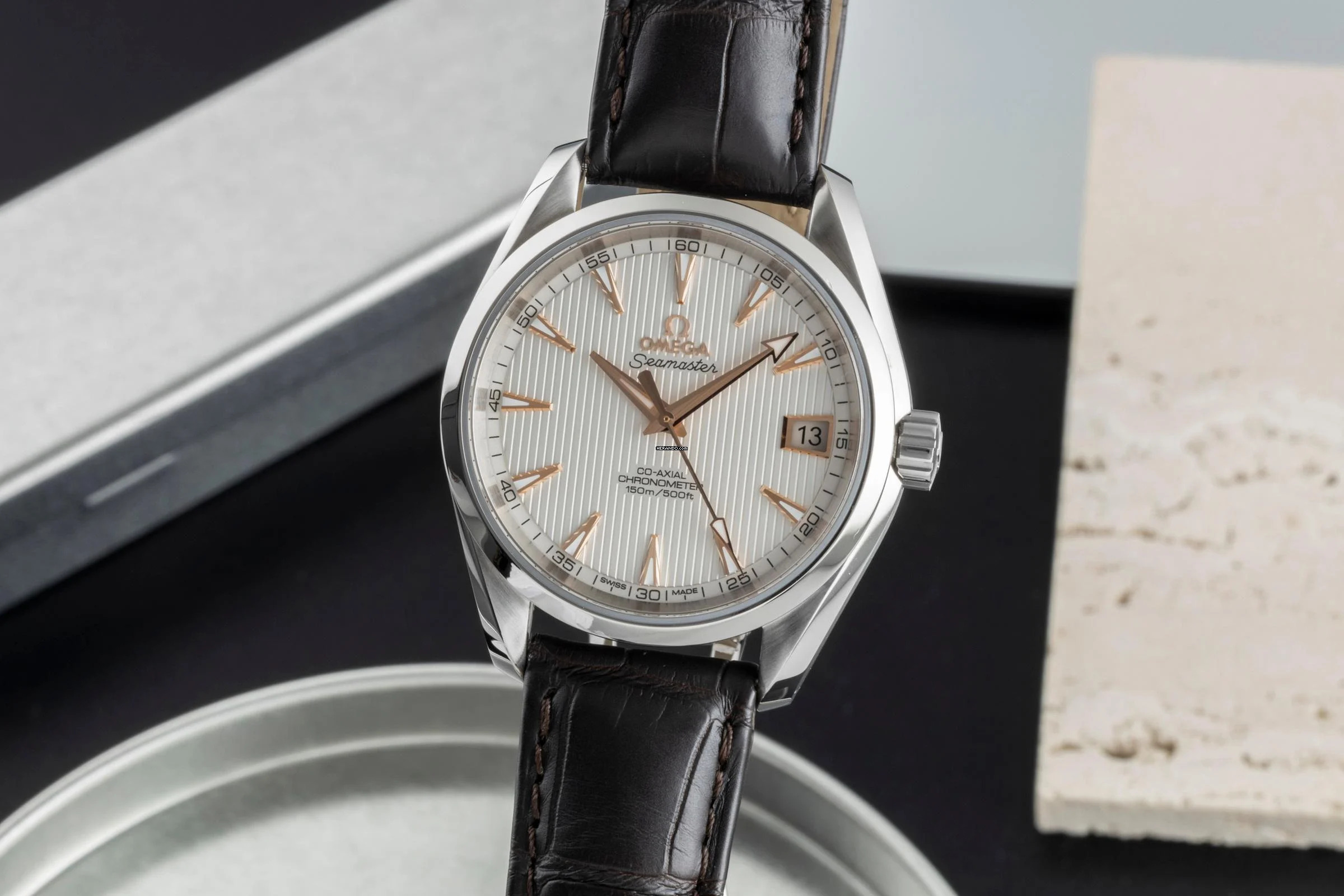 Omega Seamaster Aqua Terra Stahl Automatik Herrenuhr Ref. 231.13.39.21.02.002 Box