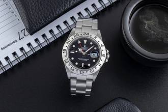 Thumbnail von Rolex Explorer II Black Dial Edelstahl Automatik Herrenuhr Ref. 16570 K-Serie