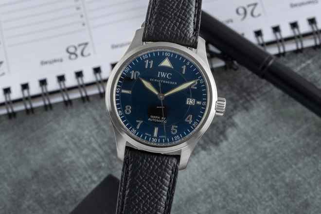  IWC Fliegeruhr Mark XV Pilot Edelstahl Automatik Herrenuhr Ref. IW325311 Klassiker 