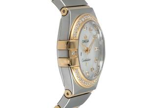 Thumbnail von Omega Constellation Quartz Stahl / Gold Quarz MOP Ref. 123.25.27.60.55.003 895.1011