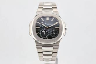 Thumbnail von Patek Philippe Nautilus Power Reserve Moon - With Box And Papers - 5712/1A-001 2015