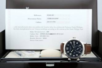 Thumbnail von Patek Philippe Calatrava Pilot Travel Time 42MM Blue Dial Like New Box+Papers 5524G-001 2019