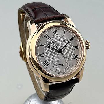 Frederique Constant Manufacture Classic Automatic Pattern Dial Edelstahlgehäuse Roségod plattiert mit Originalbox