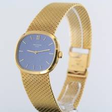Thumbnail von Patek Philippe Ellipse d'Or VINTAGE//BLUE LINEN DIAL//18KT YELLOW GOLD//REF.3545/2 # IK
