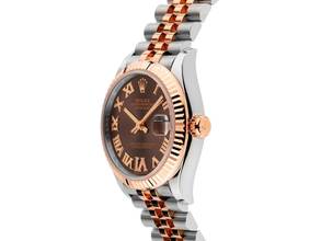 Thumbnail von Rolex Datejust 31 Medium Ref.278271 2021 Full Set Ungetragen Datejust Medium Diamanten Schokobraun