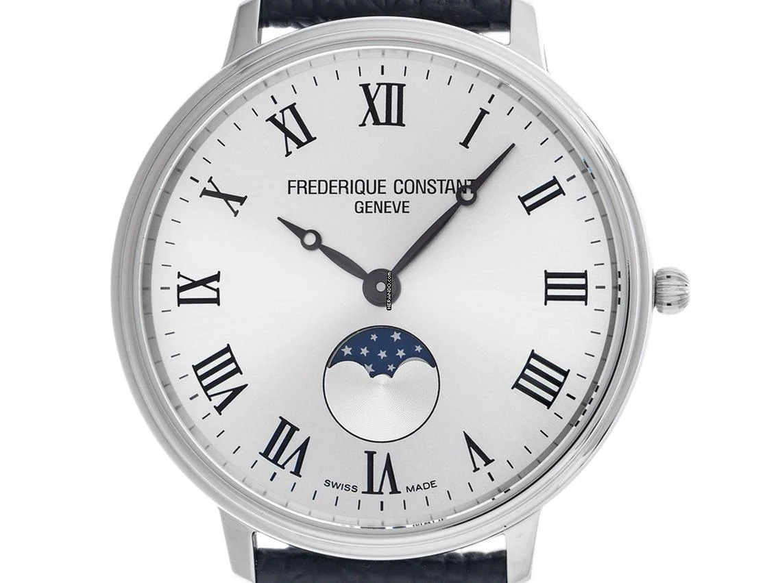 Frederique Constant Classics Moonphase Mondphase Ref.FC-206RS3S6 2025 Full Set Neu Neuheit Classics Moonphase