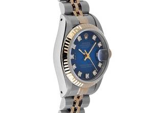 Thumbnail von Rolex Lady-Datejust Ref.69173 1993 Full Set sehr gut Vintage Datejust Lady Diamanten open 6/9