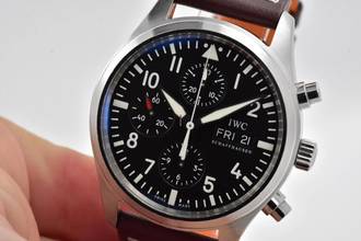 Thumbnail von IWC Fliegeruhr Chronograph Fliegerchronograph Pilot Chronograph 3717 IW3717