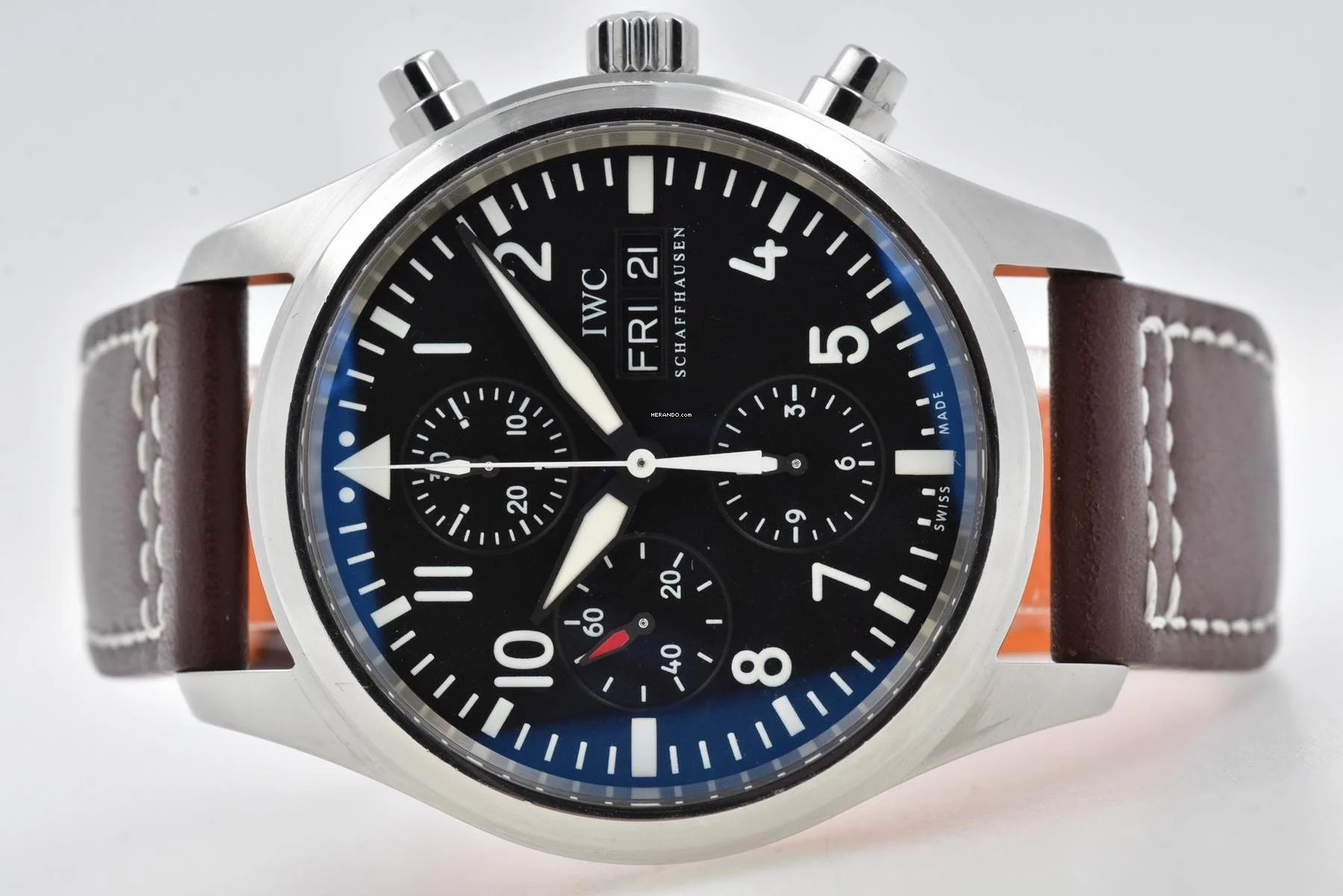 IWC Fliegeruhr Chronograph Fliegerchronograph Pilot Chronograph 3717 IW3717