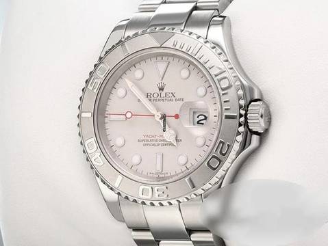  Rolex Yacht-Master 40 16622 2002 Stahl Platin 40mm Automatik Yacht Master Stainless Steel Oyster-band 