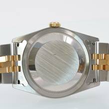 Thumbnail von Rolex Datejust 36 16233 Tapestry champagne dial 2000’s Full Set TOP Condition