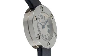 Thumbnail von Cartier Love 18k (0,750) Weissgold Quarz Damenuhr Ref. WE800131 Box