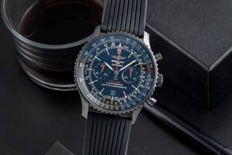 Thumbnail von Breitling Navitimer 01 (46 MM) Blacksteel Automatik Ref. MB012822 B&P 2016