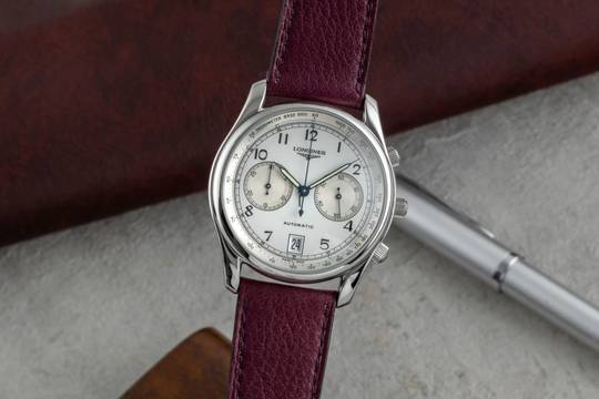  Longines Chronograph SwissAir Exclusive No.3 Stahl Automatik Ref. L2.612.4 