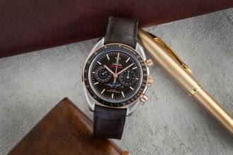 Thumbnail von Omega Speedmaster Moonphase Stahl / Sedna Gold 304.23.44.52.13.001