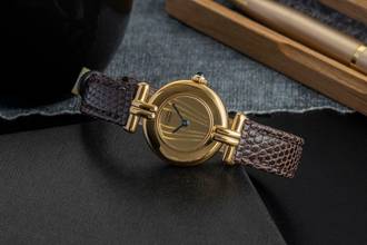 Thumbnail von Cartier Colisée must de Cartier Lady Vermeil 925 Silber Damenuhr Ref. 590002