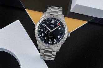 Thumbnail von Oris Big Crown ProPilot GMT Timer GMT Automatik Stahl Ref. 01 748 7756 4064