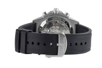 Thumbnail von Breitling Chronomat Chronograph Stahl / Platin Ref. PB0134101C1S1