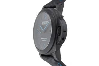 Thumbnail von Panerai Luminor Marina Automatic Carbon Automatik Herrenuhr Ref. PAM01661 B&P 2022