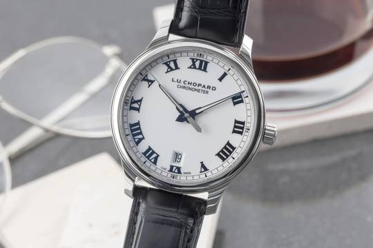  Chopard L.U.C 1937 Stahl Automatik Herrenuhr Ref. 138544-3001 