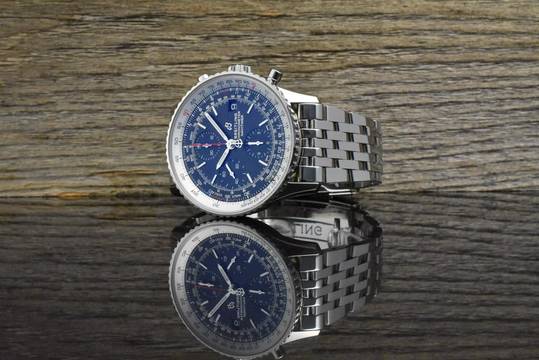  Breitling Navitimer Heritage 1 Chronograph 41 Black Dial - Full Set 2019 