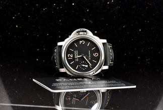 Thumbnail von Panerai Luminor Base 8 Days Giorni PAM00915 unpoliert Stahl 44MM - B&P 2020