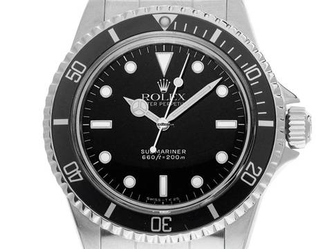  Rolex Submariner (No Date) Bubble Ref.5513 1964 Box&Beschreibung sehr gut Vintage Submariner No Date Bubble 