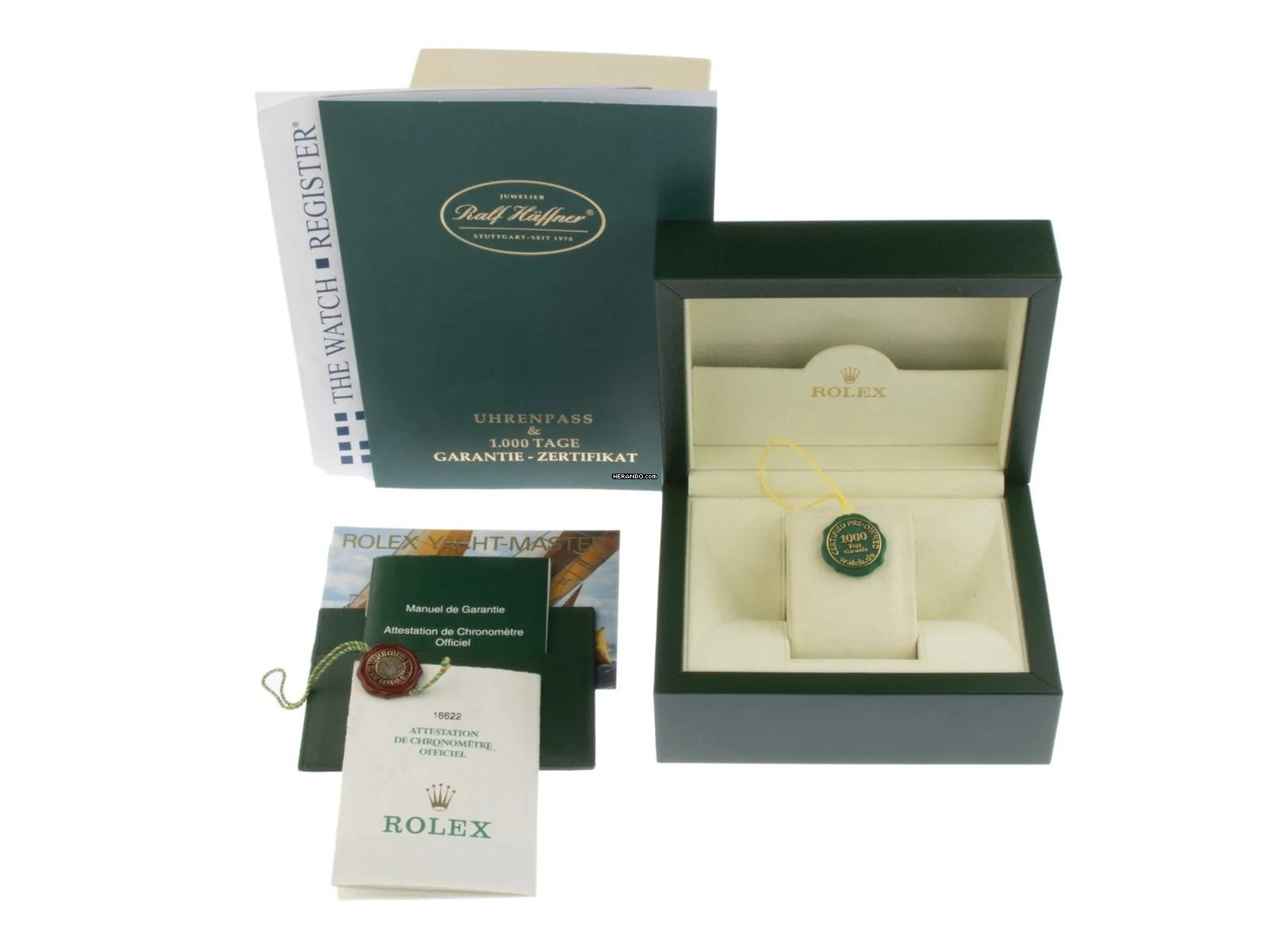 Rolex Yacht-Master 40 Ref.16622 2000 Full Set sehr gut Vintage