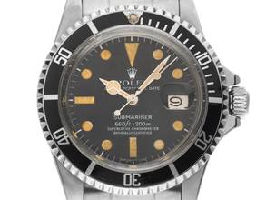 Thumbnail von Rolex Submariner Date Matte Dial Ref.1680 1975 Box&Beschreibung sehr gut Vintage Submariner Date Matte Dial open 6/9