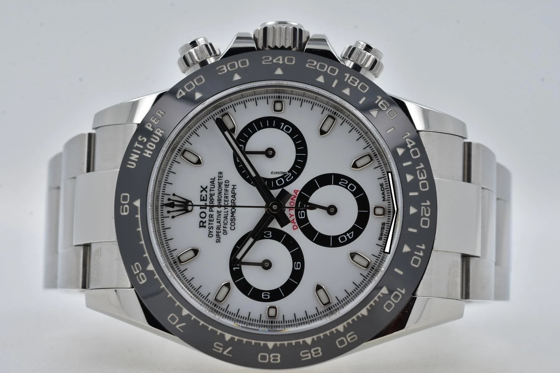 Rolex Daytona Cosmograph 116500 Panda 2021 White Dial