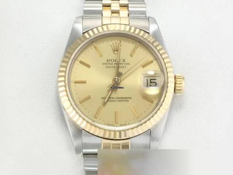  Rolex Datejust 31 31mm Edelstahl Gelbgold 750 Automatik Stahl Gold 