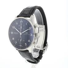 Thumbnail von IWC Portugieser Chronograph Steel Silver Numerals Black Dial